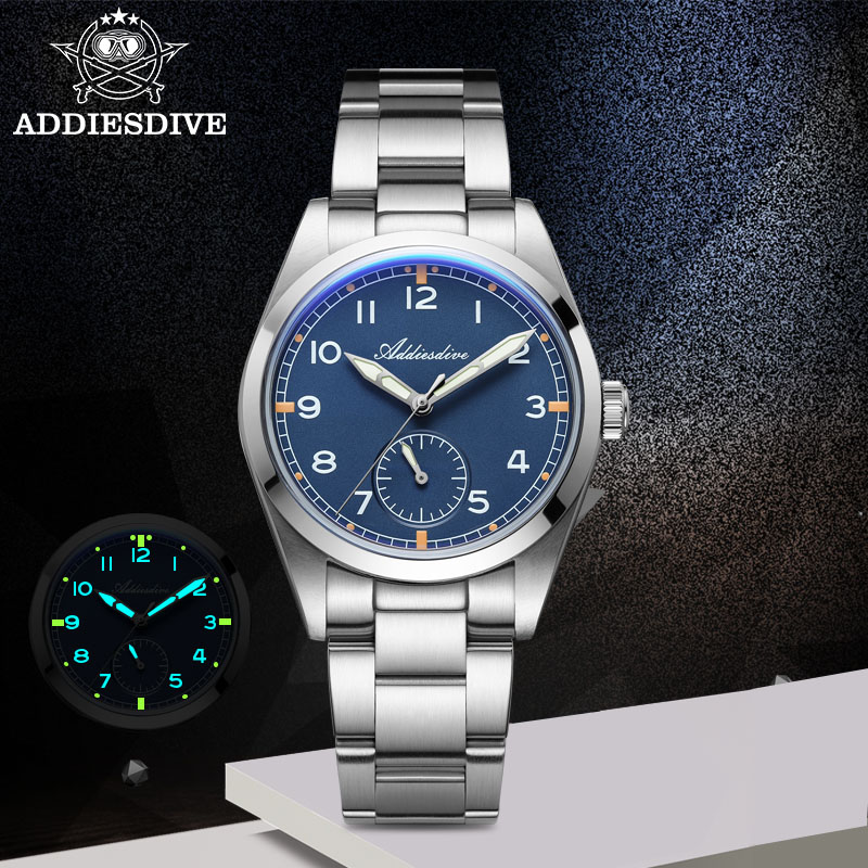 Luxury Watch And Bracelet - ADDIESDIVE 36mm Men's Quartz Watch 100m
