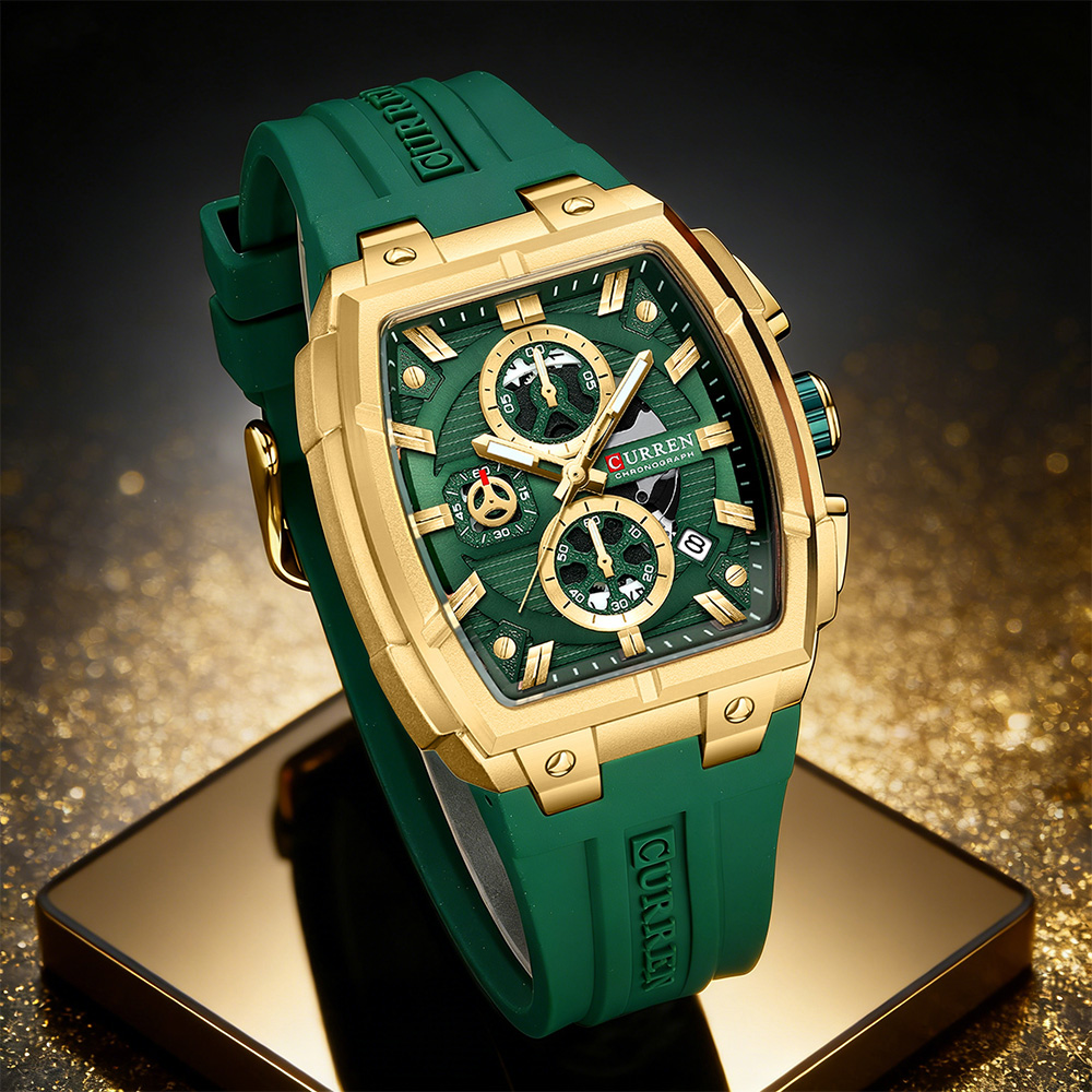 Luxury Watch Safe - CURREN Luxury Vintage Watch for Men