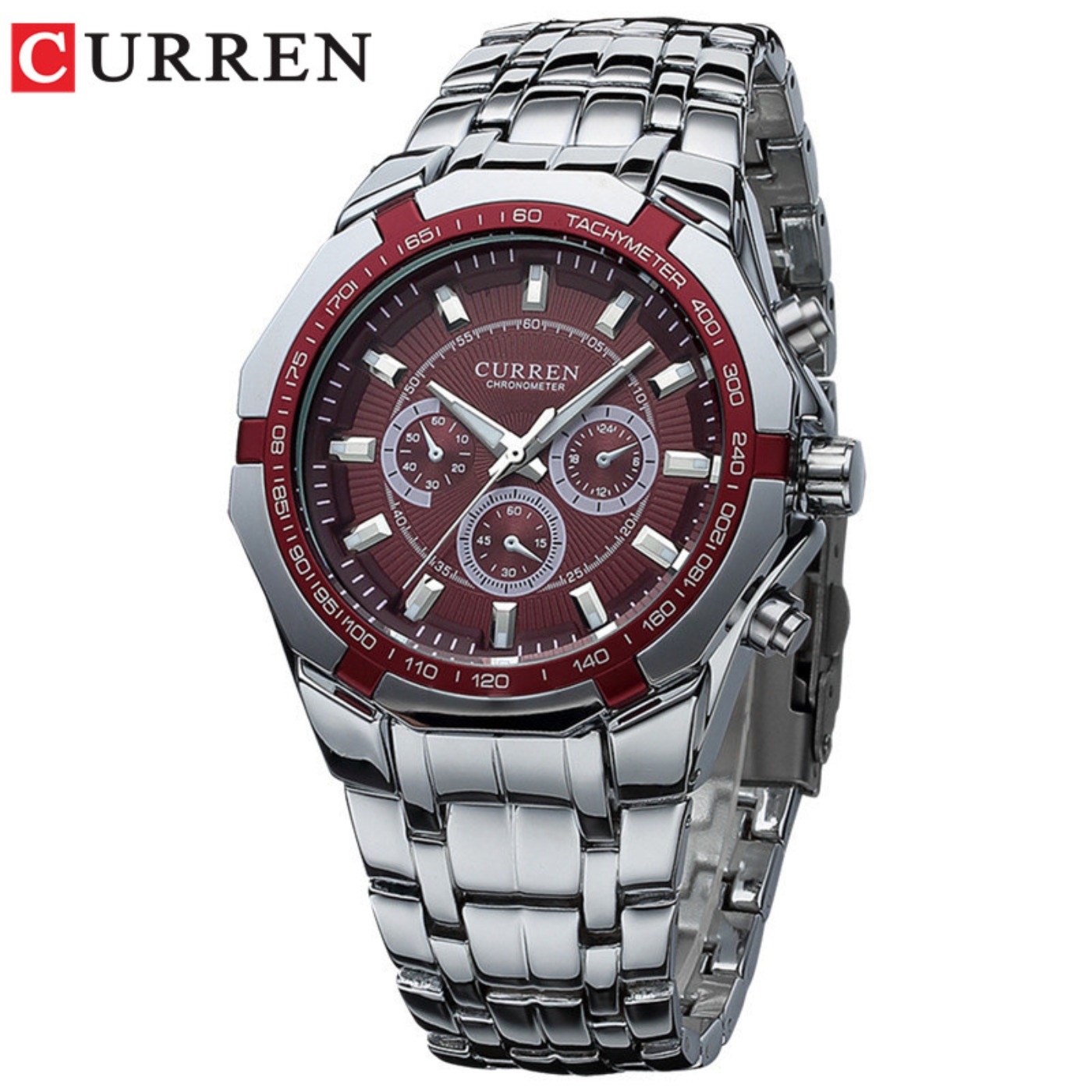 CURREN Men Luxury Brand Milita - đánh giá và giá Luxury Watch Safe