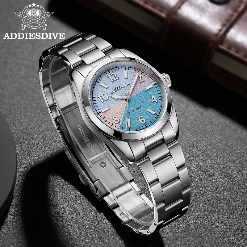 ADDIESDIVE Sapphire Glass Watc - đánh giá và giá Luxury Watch Travel Case