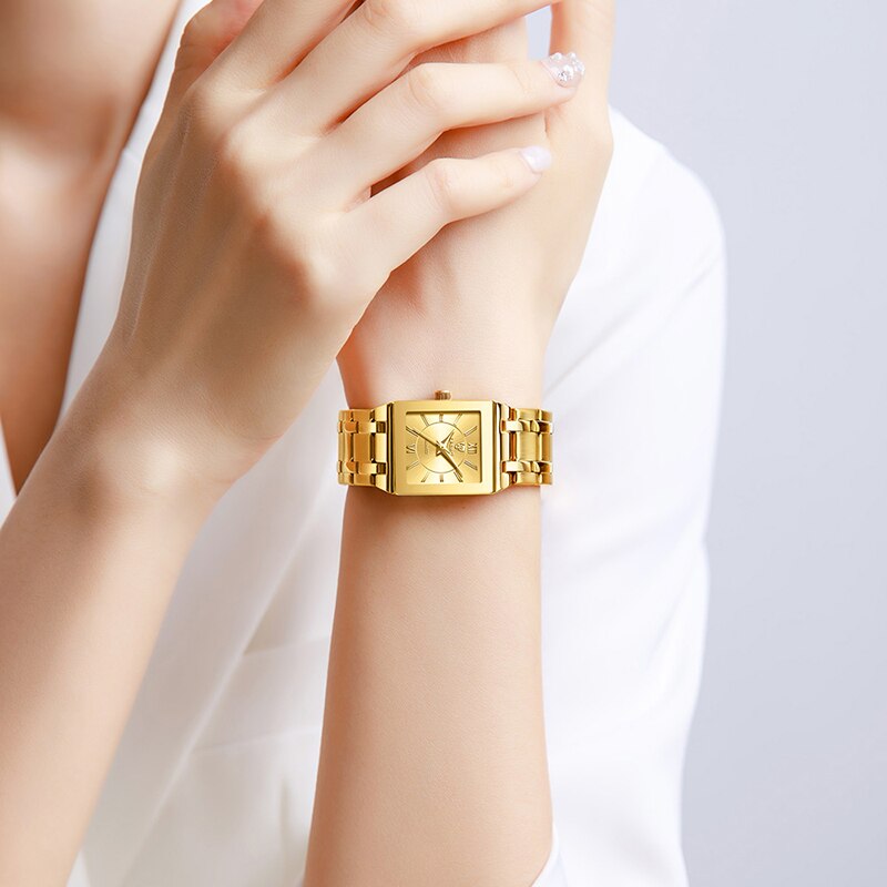LiEBIG Luxury Golden Quartz Wr - đánh giá và giá Luxury Watch Safe