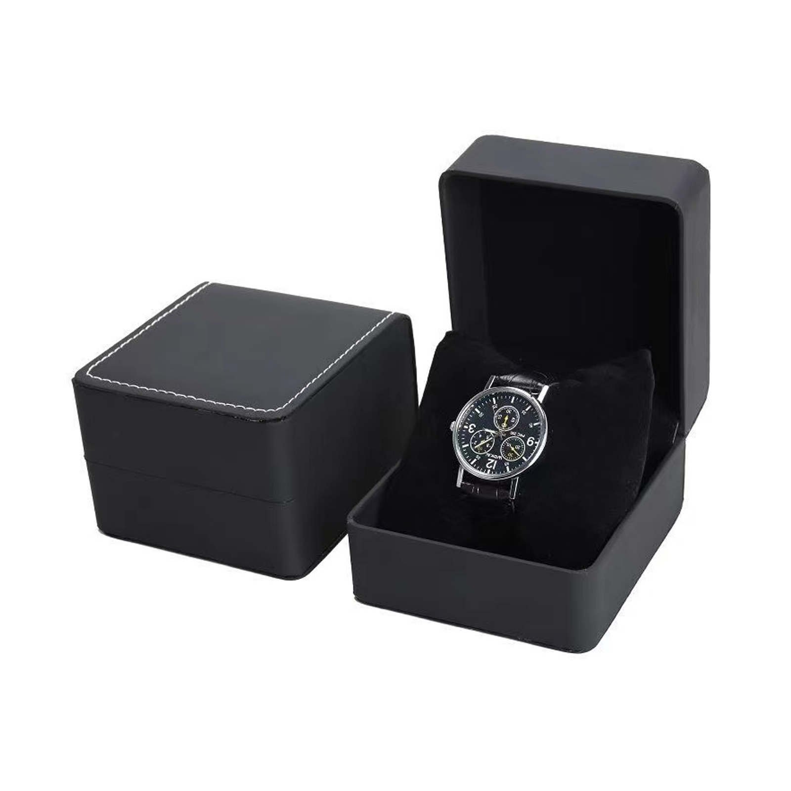 Lnofxas Black Single Watch Gif - đánh giá và giá Luxury Watch Travel Case