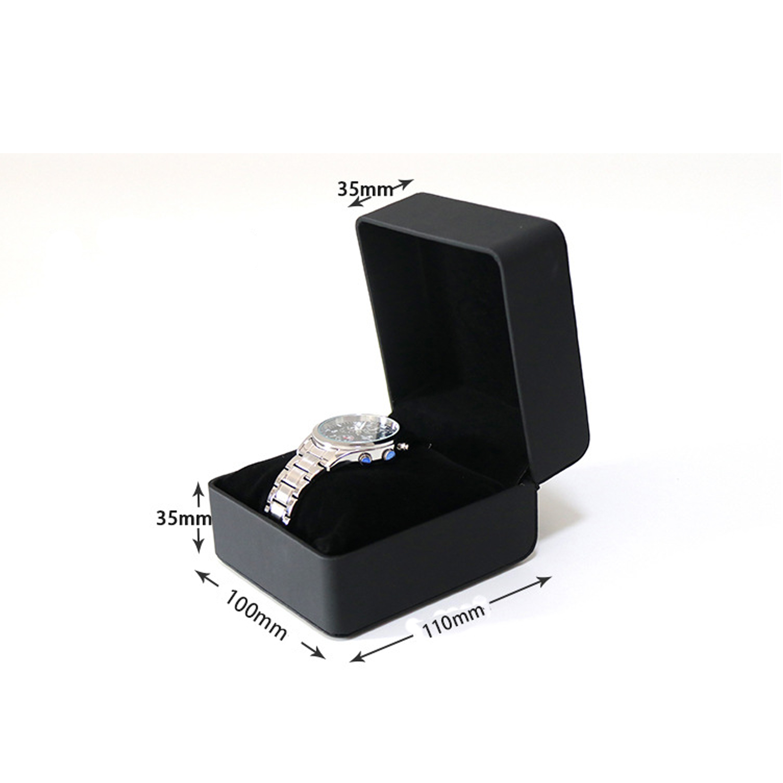 Lnofxas Black Single Watch Gif - đánh giá và giá Luxury Watch Travel Case