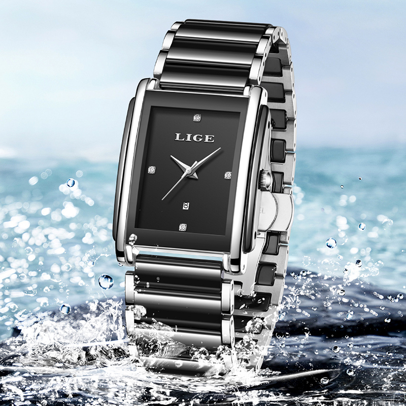 LIGE New Luxury Women Watches  - đánh giá và giá Luxury Watch Safe