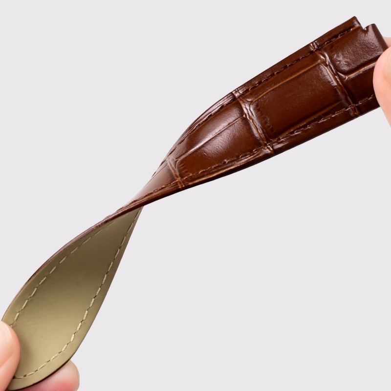 Leather Watch Strap Double Con - đánh giá và giá Cartier Watch Tank