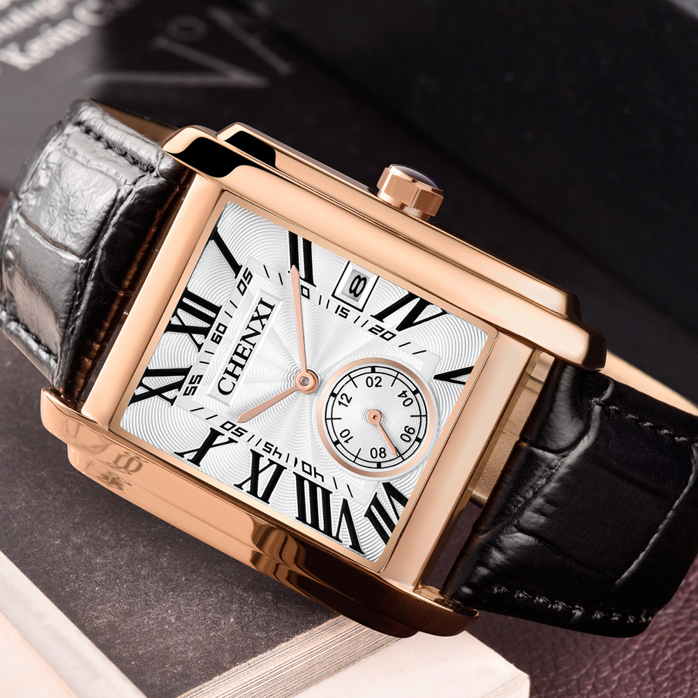 CHENXI 8216 Fashion Classic Sq - đánh giá và giá Luxury Watch Affordable