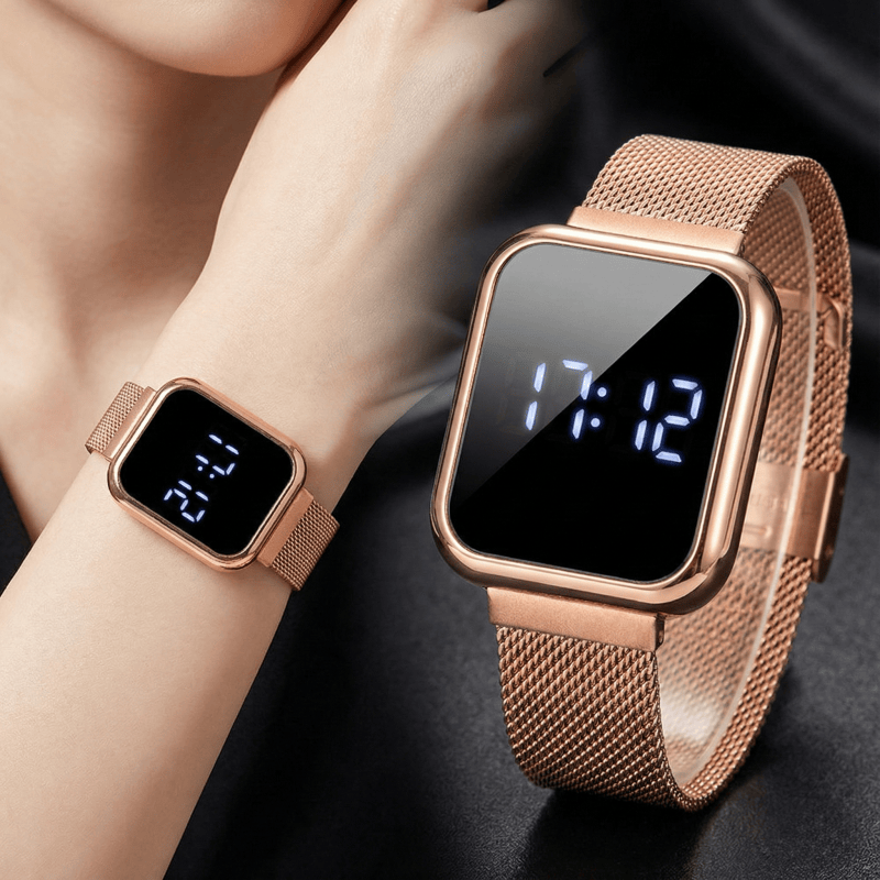 Fashion Rectangle Digital Watc - đánh giá và giá Luxury Watch Life