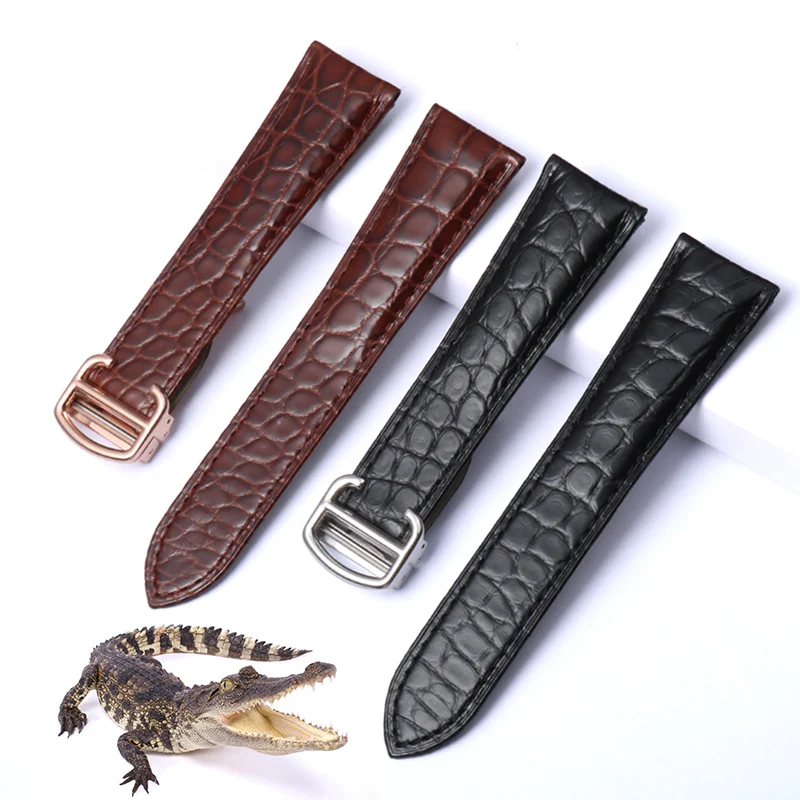 Alligator Genuine Leather Watc - đánh giá và giá Cartier Watch Tank
