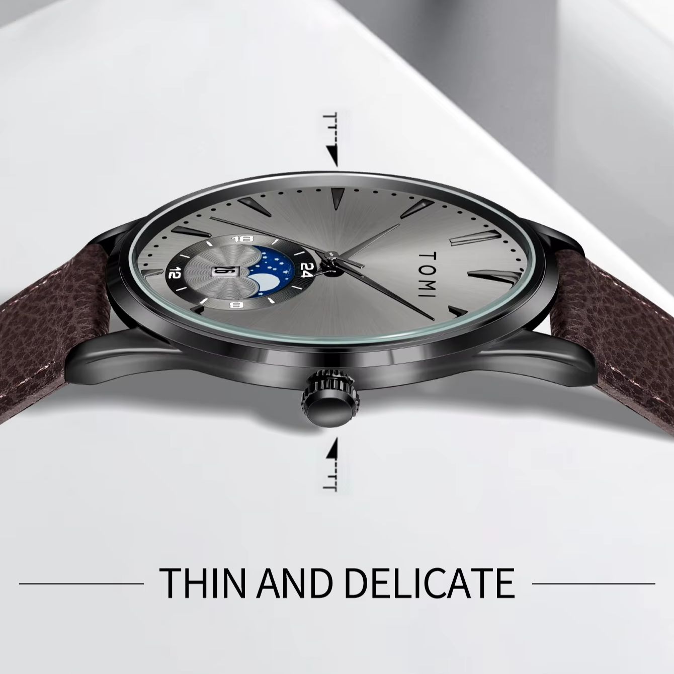 TOMI 2Pcs Men's Watch Gift Set - đánh giá và giá Luxury Watch Quality