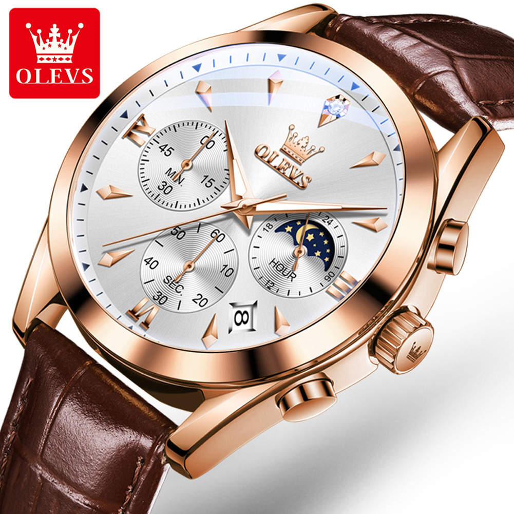 OLEVS Brand New Fashion Quartz - đánh giá và giá Luxury Watch Affordable