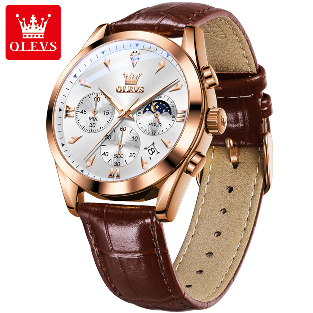 OLEVS Brand New Fashion Quartz - đánh giá và giá Luxury Watch Affordable