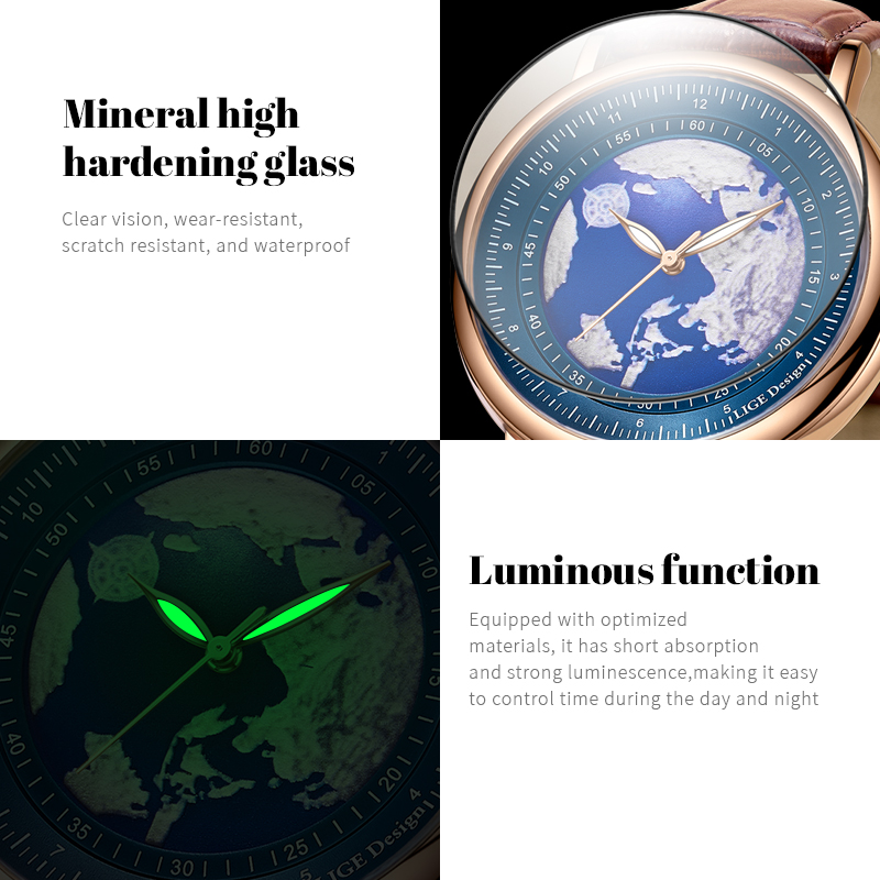 LIGE 2026 New Top Brand Luxury - đánh giá và giá Luxury Watch Affordable